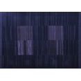 thumbnail image 1 of Ahgly Company Machine Washable Indoor Rectangle Abstract Blue Contemporary Area Rugs, 8' x 10', 1 of 4