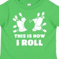 thumbnail image 4 of Inktastic How I Roll Bowling Boys or Girls Toddler T-Shirt, 4 of 5