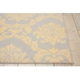 thumbnail image 4 of Nourison Grafix Damask Grey 5'3" x 7'3" Area Rug, (5x7), 4 of 6
