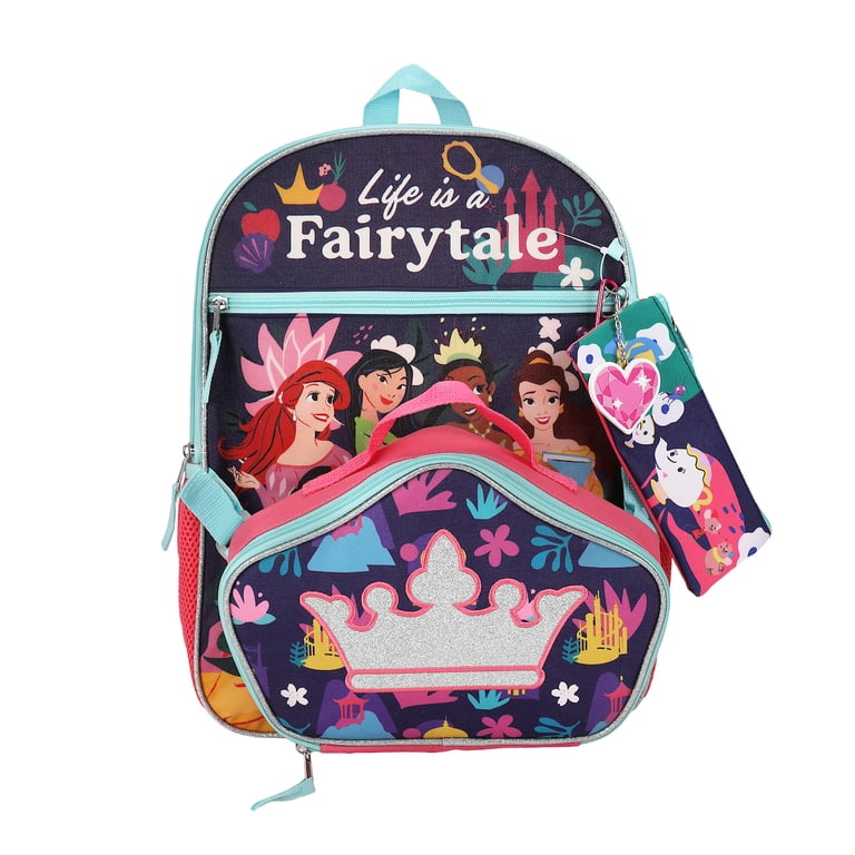 Disney Princesses 16 5-Piece Backpack & Lunchbox Set  display picture 3