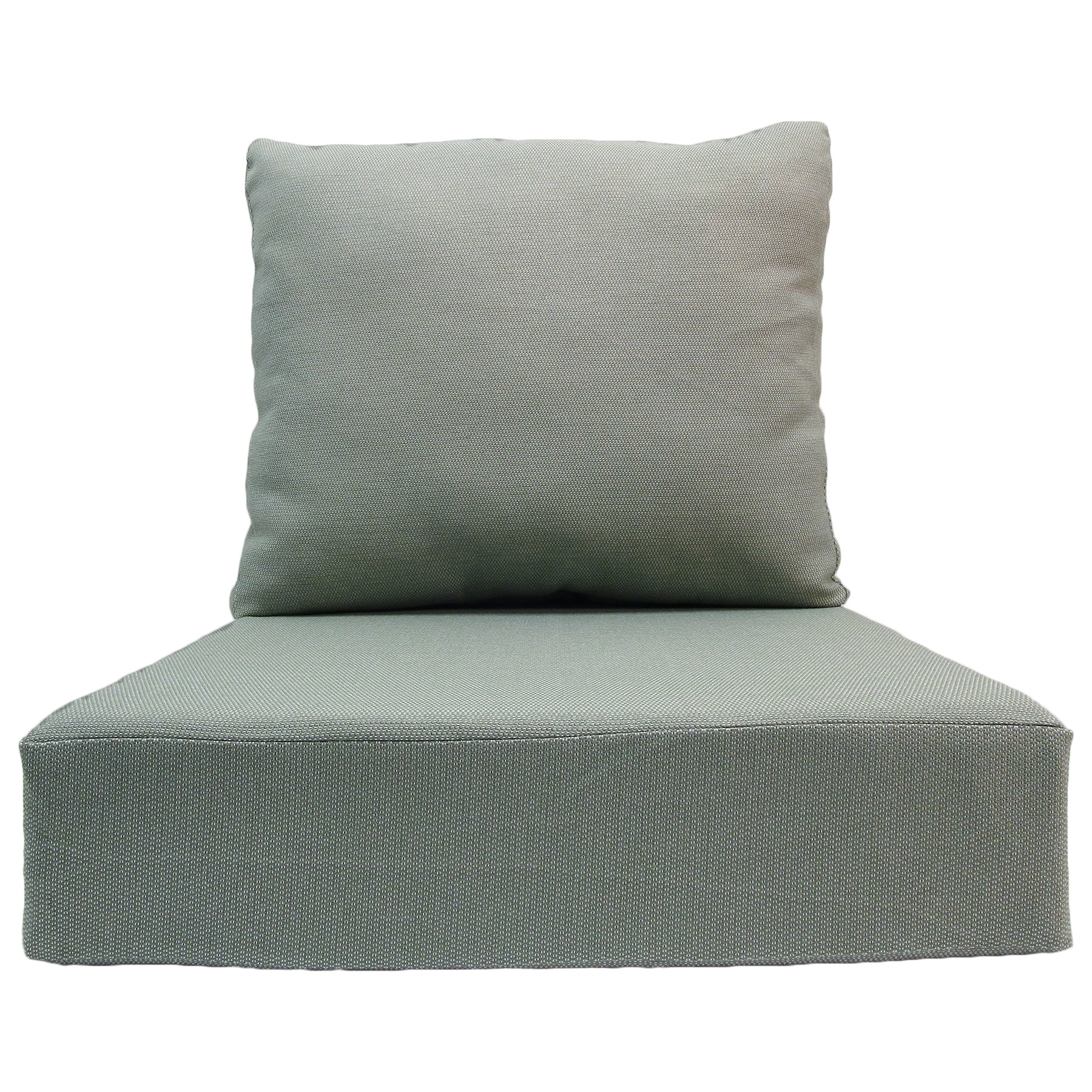 Better Homes & Gardens 24"x 24" Outdoor Deep Seat Cushion, 2-Piece, Green