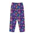 thumbnail image 5 of Daiia Rainbow Snowflakes Women's Sleep Pant with Pockets and Drawstring,Pajama Pants-X-Large, 5 of 9