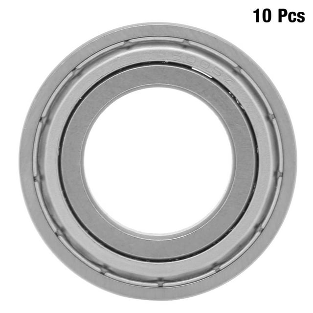 Rodamiento De Metal, Rodamientos Rígidos De Bolas Sellados De Doble Cara De Acero De Alta Velocidad, 10 Uds.(25 * 47 * 8mm)