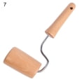 thumbnail image 2 of Travelwant Wood Pastry Pizza Roller, Non Stick Wooden Rolling Pin Time-Saver Pizza Dough Roller for Home Kitchen Baking Cooking, 2 of 2