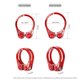 thumbnail image 4 of TOOPRE Abrazaderas para tijas de sillín de bicicleta Abrazadera para sillín de bicicleta hueca (Rojo 31.8 mm), 4 of 9