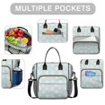 thumbnail image 2 of Pioneer Flower Floral Print Pattern Womens Lunch Box for Work,Insulated Large Lunch Bag,Leakproof Adult Lunch Bag for Work,Beach,Travel,Picnic,Camping, 2 of 6