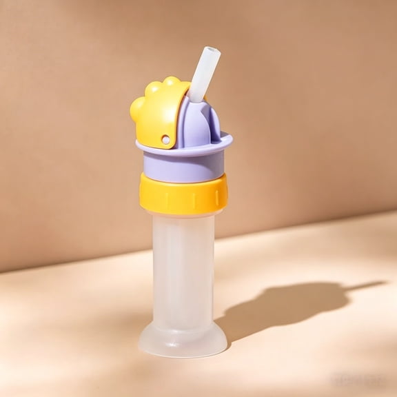Beforeyayn Water Bottle Conversion Cover With Straw, bottle cap adapter turns any bottle into straw cup for hikers and travelers needing hands free hydration
