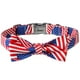 thumbnail image 1 of Elegante collar de perro de cola pequeña con lazo, collar de perro con pajarita, lindo collar de perro de regalo para mascotas con pajarita para perros, 1 of 5