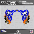 thumbnail image 2 of Kalair GFX Graphics Kit for Canam DS90 (2007-2018) Fracture Series, 2 of 5