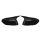 thumbnail image 1 of Cubierta de espejo retrovisor DENGXMXG estilo cuerno negro brillante para Q50 Q60 2015-2023 M3, 1 of 5