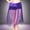 Purple, variant on Sequin Skirt For Women Elastic Fringed Sequined Skirt Belly Dance Waist Chain Hip Scarf Tribal Glitter Dance Outfit For Stage Show Women's Skirts Blue