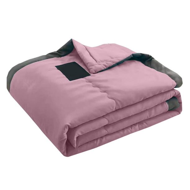 Manta Reversible Cool Fiber, Edredn Con Efecto Fro, Textura Suave, Ideal Para El Verano, Para El Hogar O Viajes, De Bajo Consumo Energtico, Diseo Ligero, Material Hipoalergnico, Apta, UKHBMC