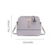 thumbnail image 2 of Sonducket Bolso de hombro de cuero para mujer, bolsos organizadores de pintalabios con correa ajustable, bolsos de compras para interiores y exteriores, Bolsas de mensajero y de hombro gris, 2 of 7