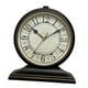 thumbnail image 4 of Reloj de mesa de diseño retro con números arábigos, elegante y silencioso. Negro, 4 of 9
