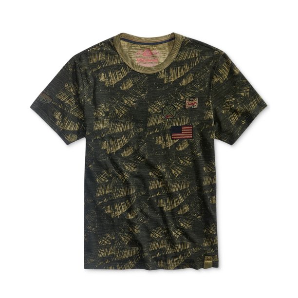 American Rag Playera básica de hoja de palma para hombre, verde, grande