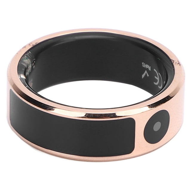 Sleep Ring, Smart Ring with Display Screen Stainless Steel for Cycling Size 8,Size 9,Size 10,Size 11,Size 12