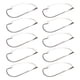 thumbnail image 4 of 10x Anzuelos de Pesca Sin , Alambre Sin , Espacio Ancho, Ganchos Protectores de de Acero de Alto Carbo 383 mm x 135 mm shamjiam anzuelos de pesca sin malas hierbas, 4 of 8