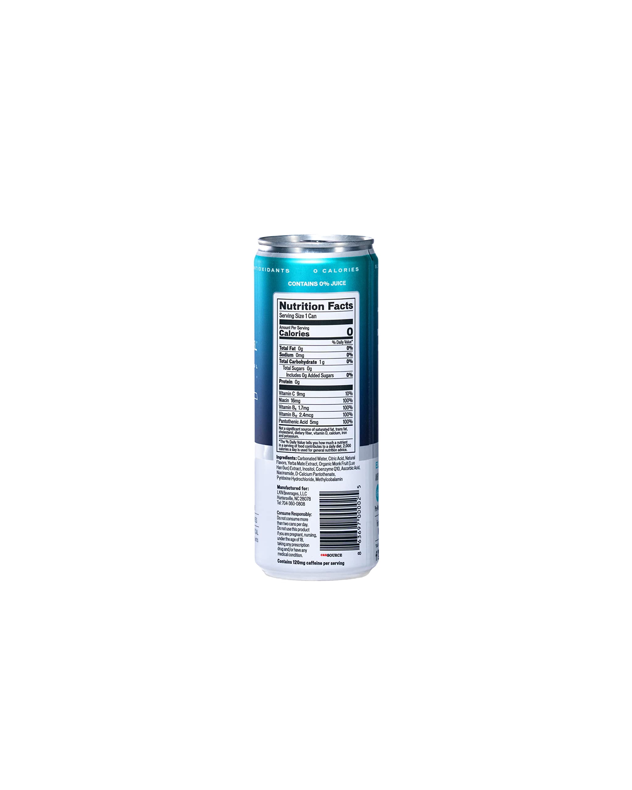 Angry Angel Tropical Energy Drink - (12 count) 12 oz Cans with CoQ10 + Important Vitamins & Minerals