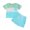 W10-Green, variant on Ymyiu Boys Summer Outfits Toddler Baby Boy Hooded Summer Outfit T-Shirt Shorts Set Infant Clothes 18-24 Months (Sky Blue,18-24 Months)