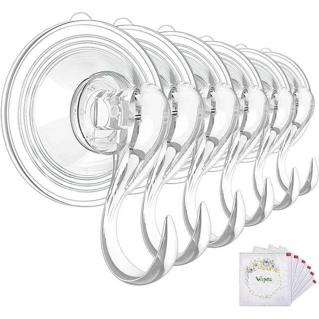 Xihbxyly Gancho para Coronas, Resistente, con Ventosa, Fácil de Instalar, Extraíble y Reutilizable, Ideal para Ventanas, Puertas, Baños, Cocinas y Festivales. Capacidad de Carga de 22 Lb. Material Pe