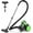 Green, variant on Canister Vacuum Cleaner, TINKLE WELL Bagless Powerful Vacuum with HEPA Filter, Large Dust Cup for Home Floors & Carpet, Blue
