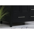 thumbnail image 5 of 32 inch Single Bathroom Vanity in Black with Backsplash, 5 of 8