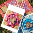 thumbnail image 5 of 100 Pack  Kraft White Gift Bags with Handles -  Party Favor Paper Sacks for Small Gifts, 5 of 6