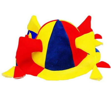 Panda Superstore PS-TOY274325011-HANK00847 Clown Top Hat Halloween Clown Hat