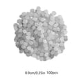 thumbnail image 4 of Sentmoon Beta Fish Tank Decor Fish Tank Accessories 9x13mm Small Rhombus Shaped In The Dark Pebbles for Garden and Aquarium Substrate Luminous Pebbles Fluorescent Stones, 4 of 7