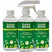 CleanBoss Eat Cleaner Triple-Action Fruit + Veggie Wash - 12 oz, Pack of 3