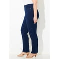thumbnail image 4 of Catherines Women's Plus Size Petite The Curvy Knit Jean, 4 of 5