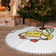 thumbnail image 6 of Rocae Christmas Gnomes for Christmas Tree Skirt with Pom Pom Trim for Holiday Party for Holiday Home Decor Indoor Outdoor-36", 6 of 7