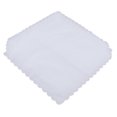 thumbnail image 1 of Pañuelos Blancos 100% Algodón, Pañuelo De Bolsillo Cuadrado Para Hombres Y Mujeres, 28x29cm SM SunniMix Pañuelo de encaje de algodón blanco, 1 of 8