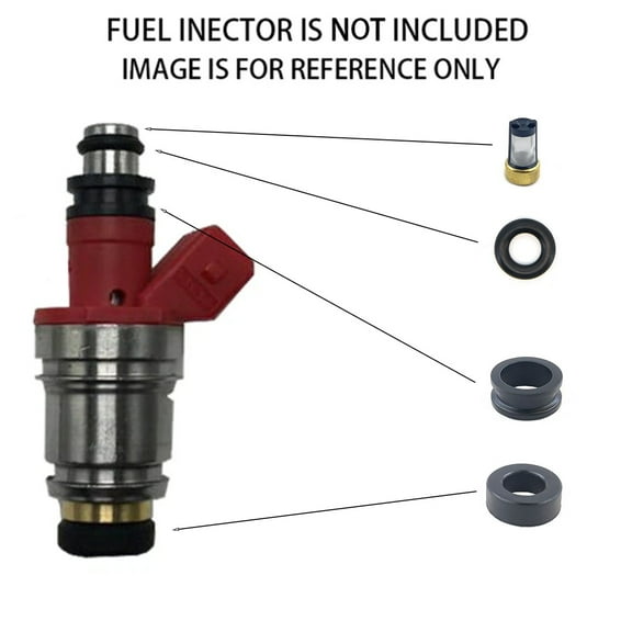 4X Fuel Injector Repair Kit 16600-86G00 For Nissan Pickup D21 2.4L 1990-1995