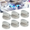 thumbnail image 2 of 6 Boutons de Commande de Cuisinière à Gaz, Boutons de Commutateur de Commande en Alliage de Zinc de 8 Mm, Adaptateurs Boutons de Commutation de Surface de Cuisson de Four pour la Table de Cuisson de Cuisine, Cuisinière à Gaz (Interrupteur 0 °), 2 of 9