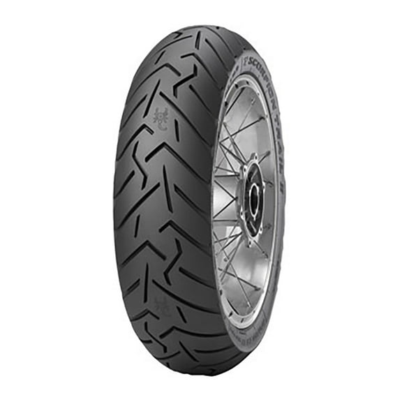 Pirelli Scorpion Trail II Rear Motorcycle Tire 190/55ZR-17 (75W) Compatible With Yamaha Niken GT 2019