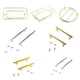 thumbnail image 4 of Placa de frutas Marcos de metal Maneles Grips Resina Molde suministros DIY Decoración Soporte Adorno Accesorios de molde para la sala de estar Marco S rectangular Yuarrent HA010259-01, 4 of 6