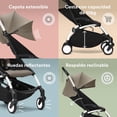 thumbnail image 4 of Carriola Stokke YOYO3 Blanco Taupe Compacta y Ligera para Bebés desde 6 Meses, 4 of 7