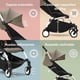 thumbnail image 4 of Carriola Stokke YOYO3 Blanco Taupe Compacta y Ligera para Bebés desde 6 Meses, 4 of 7