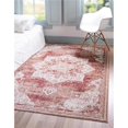 thumbnail image 1 of Unique Loom 3146563 8 x 10 ft. Helios Utopia Rectangular Rug, Peach, 1 of 1