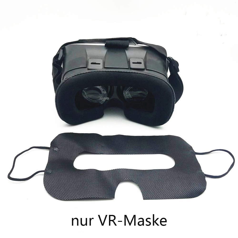 Disposable Hygiene Vr Face Mask, Customized For Apple Vision Pro & Quest, Breathable Sweat-proof Non-woven Fabric For A Safe And Comfortable Vr Experience, Perfect For Home