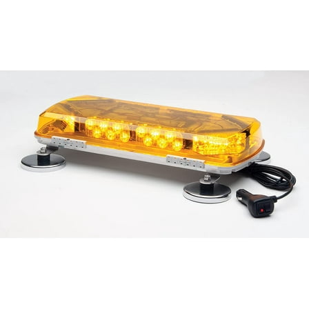 Whelen Engineering WHEMC16MA 16 in. Century Series Magnetic Mount Amber Mini Emergency LED Light Bar