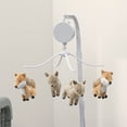 thumbnail image 4 of Bedtime Originals Deer Park Musical Baby Crib Mobile Soother Toy - Woodland, 4 of 5