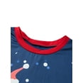thumbnail image 6 of hirigin Christmas Parent-child Outfit Leisure Wear, Santa Claus Plaid Long Sleeve Round Collar Sleepwear/Jumpsuit, 6 of 9