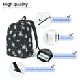 thumbnail image 3 of Rocae Turtle for Durable Canvas Backpack Leisure Large Bag Travel Rucksack Multi-function Backpack Medium, 3 of 7