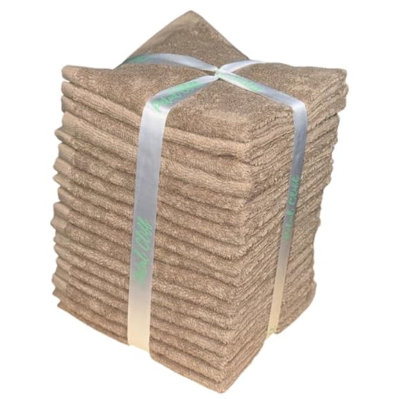 Washcloths, 18 Pack, 100% Ring-Spun Cotton Washcloths for Face, Body, and Hands. Design to Exfoliate. Extra Soft and Absorbent. Machine Washable. Size: 12 x 12 inches.