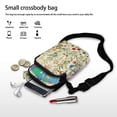 thumbnail image 7 of HELLHERO Hedgehog Clover Women Crossbody Bag 2 Layers Travel Women Cross Body Purse Double Zipper, 7 of 7
