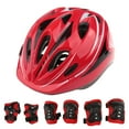 thumbnail image 1 of 7 Pcs Vélo à Roulettes de Protection pour Enfants Filles et Garçons 5-15 Ans - Rouge, 1 of 8