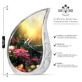 thumbnail image 2 of SUBSH Humming Birds Urn For Ashes For Women - Urns For Adult - Urns For Women Human Ashes - Combo 1 Large & 2 Small - Keepsake Urns For Ashes Small - Ashes Keepsake, 2 of 2