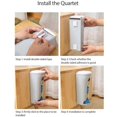 thumbnail image 3 of Garbage Bag Storage Organizer Holder Wall Hanging Plastic Storage Rack with Lid for Kitchen (Blue), 3 of 5